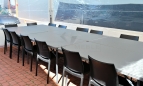 stoly-eventowe-skladane-zown-150cm-krzesla-czarne-wynajem-na-imprezy-warszawa
