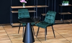 zielone-krzesla-tapicerowane-welurowe-pikowane-hugo-green-czarne-nogi-wynajem-eventmeble